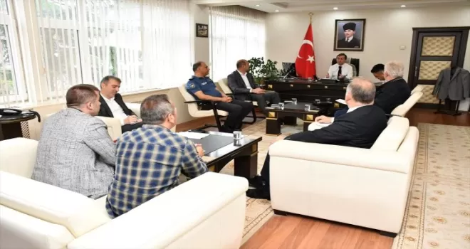Terme’de YKS tedbirleri kapsamında toplantı düzenlendi