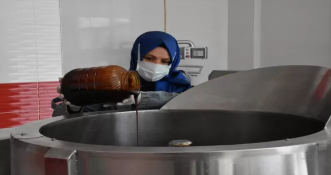 Tescilli Kabataş helvası Ordulu kadınlara gelir kapısı oldu