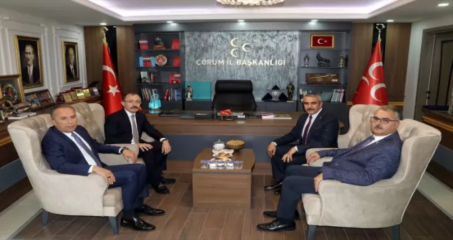 Ticaret Bakanı Mehmet Muş, Çorum'da ziyaretlerde bulundu