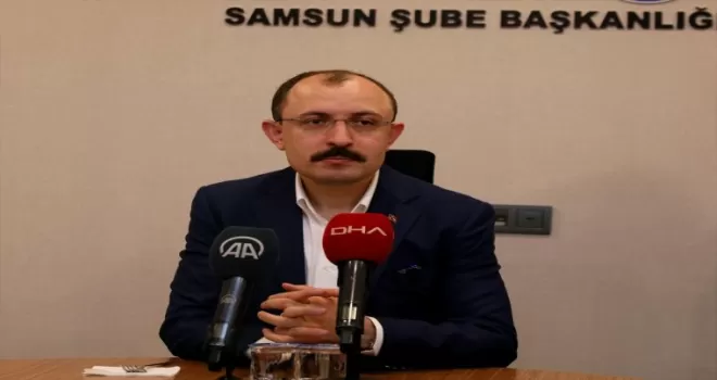 Ticaret Bakanı Muş, Hizmet-İş Sendikası Samsun Şubesini ziyaret etti: