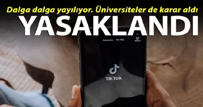 Tiktok yasaklandı