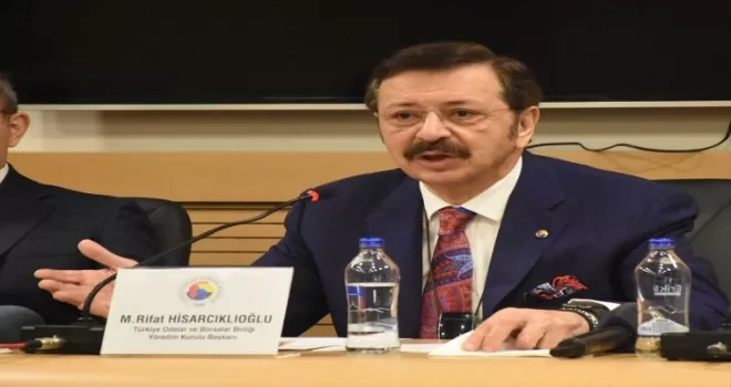 TOBB Başkanı Hisarcıklıoğlu, Giresun’da iş insanlarıyla bir araya geldi: