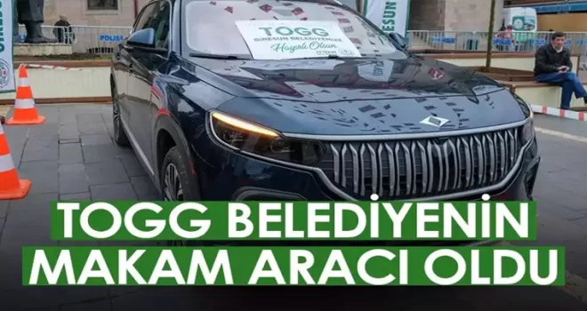 TOGG Giresun Belediyesi filosunda