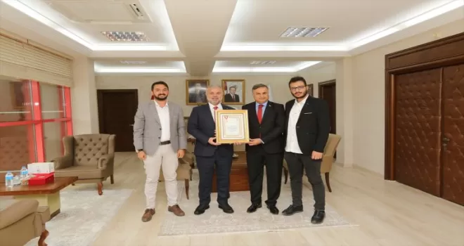 TOGÜ Rektörü Şahin'e ziyaret
