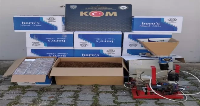 Tokat'ta 100 bin makaron ele geçirildi