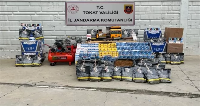 Tokat'ta 125 bin makaron ele geçirildi