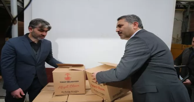 Tokat’ta bağışlanan 723 hayvanın eti Adıyaman Gölbaşı’na gönderildi