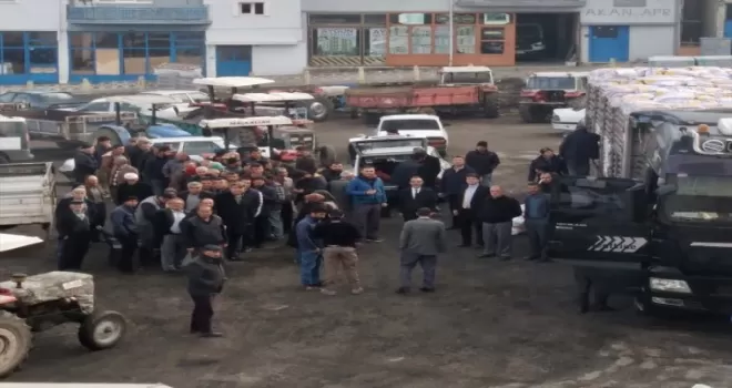 Tokat’ta çiftçilere 38 ton arpa tohumu dağıtıldı