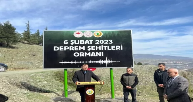 Tokat’ta  depremde hayatını kaybedenler için hatıra ormanı oluşturuldu