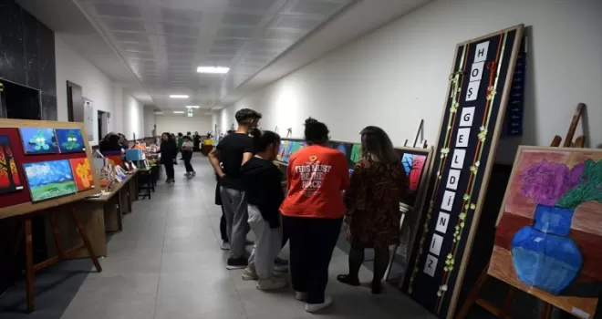 Tokat’ta görsel sanatlar ve teknoloji tasarım sergisi açıldı