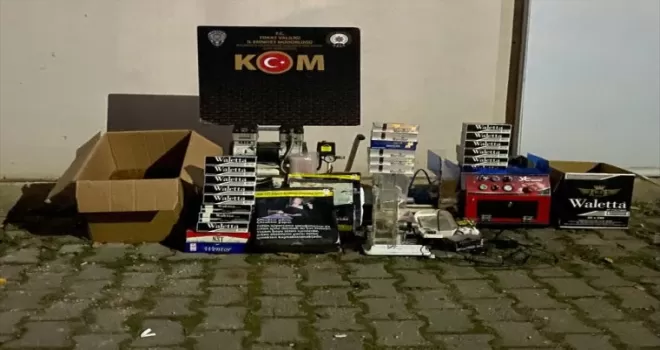 Tokat'ta kaçakçılık operasyonunda 2 kişi gözaltına alındı