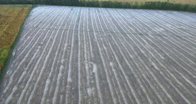 Tokat'ta sağanak ve dolu etkili oldu