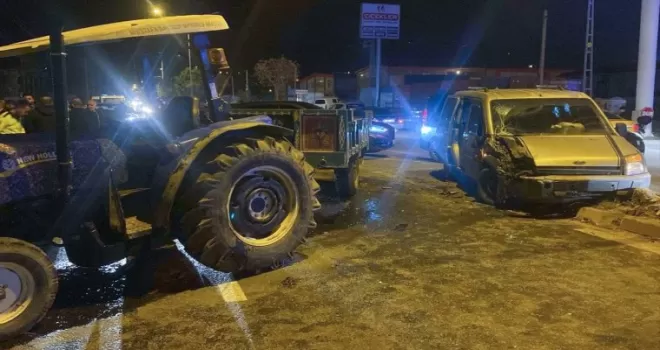 Tokat’ta trafik kazasında 5 kişi yaralandı