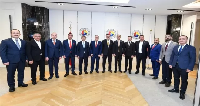 Tokat TSO'dan TOBB Başkanı Rifat Hisarcıklıoğlu'na ziyaret