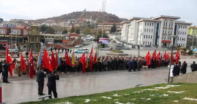 Tosya'da 24 Kasım Öğretmenler Günü kutlandı