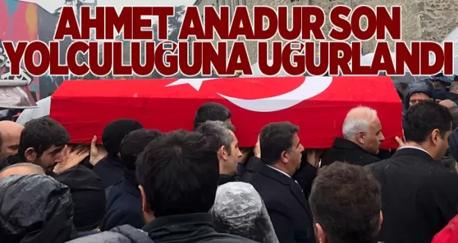 Trabzon’da Ahmet Adanur son yolculuğuna uğurlandı