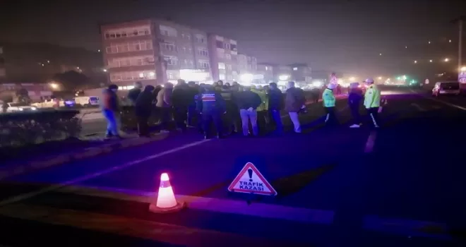 Trabzon'da aracın çarptığı yaya yaşamını yitirdi