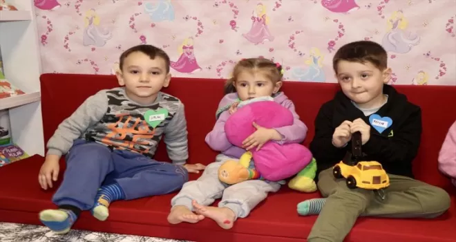 Trabzon’da depremzede çocuklar için ana sınıfları oluşturuldu