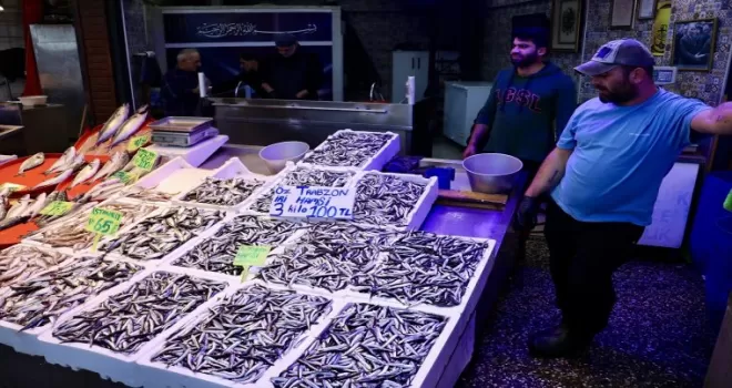 Trabzon’da hamsinin kilogramı 35 liradan tüketiciyle buluşturuluyor