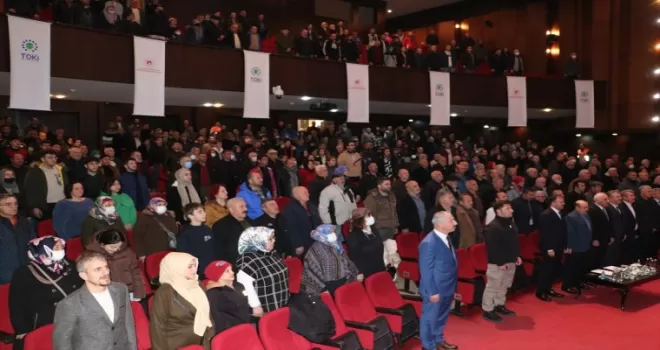 Trabzon'da "İlk Evim, İlk İş Yerim" projesinin kura çekilişine devam edildi