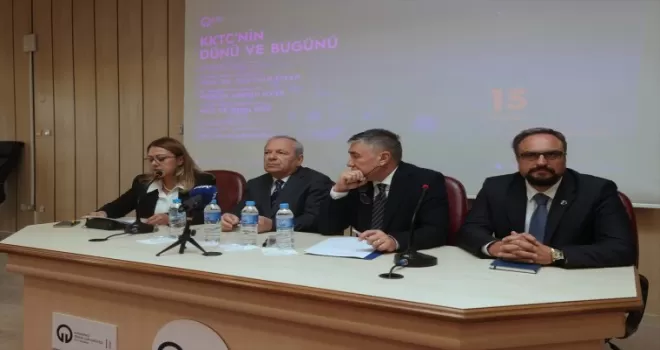 Trabzon’da “KKTC’nin Dünü ve Bugünü“ konferansı yapıldı