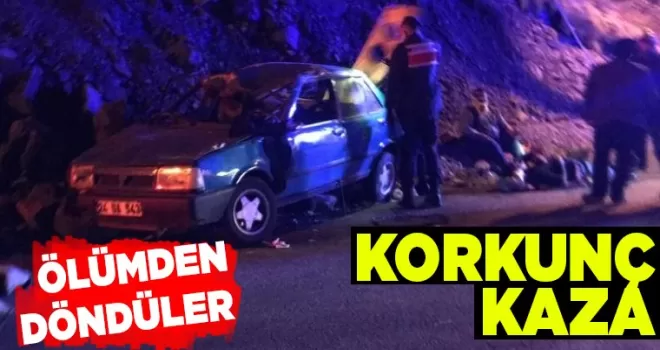 Trabzon'da korkunç kaza: 5 yaralı