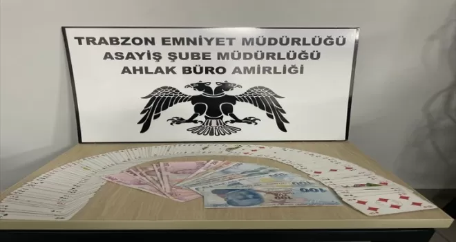 Trabzon’da kumar operasyonunda 6 kişi yakalandı