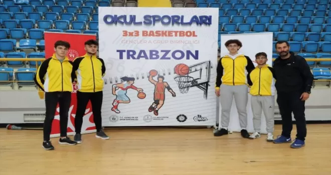 Trabzon’da Okul Sporları 3x3 Basketbol Gençler müsabakaları tamamlandı