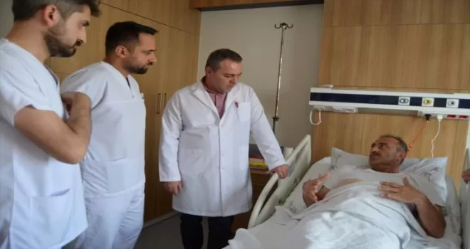 Trabzon'da prostat kanseri tanısı alan hasta kapalı yöntemle ameliyat edildi