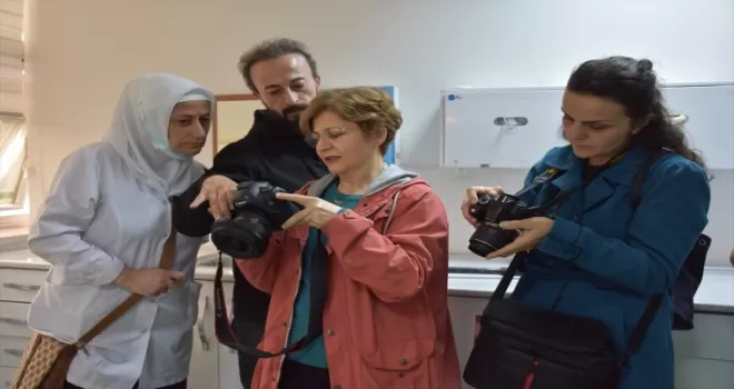Trabzon'da sağlık çalışanlarına fotoğrafçılık eğitimi veriliyor