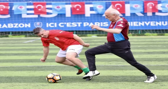 Trabzon'da Türkiye-Macaristan dostluk maçı oynandı