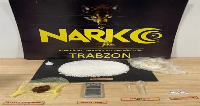 Trabzon’da uyuşturucu operasyonunda 2 şüpheli yakalandı