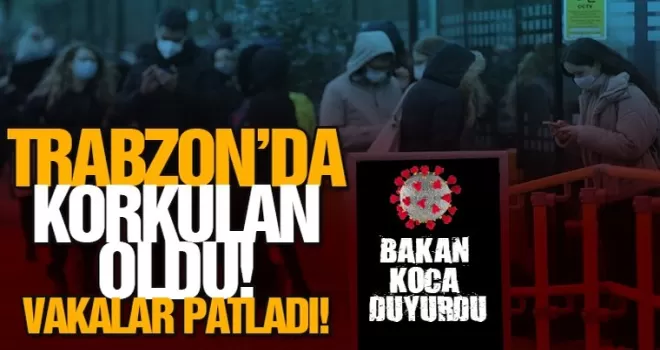 Trabzon'da vakalar resmen patladı!