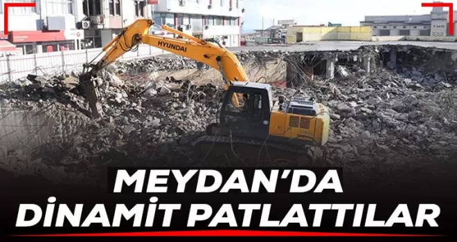 Trabzon'da vatandaşları korkutan patlama!