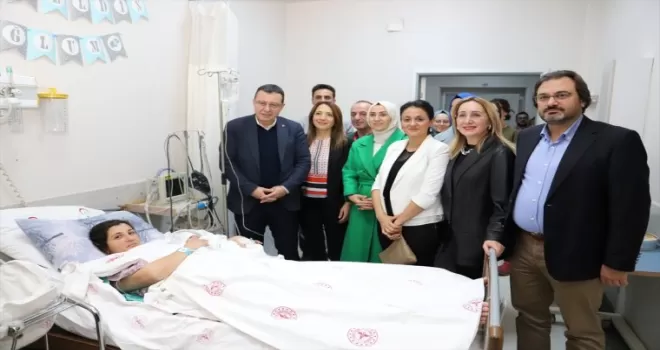 Trabzon’da yeni yılın ilk bebeği dünyaya geldi