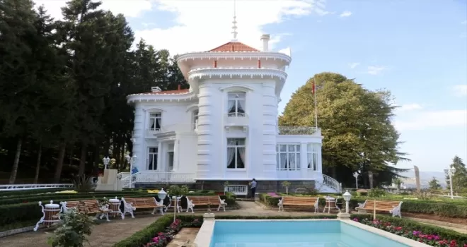Trabzon’daki Atatürk Köşkü’nün restorasyonu tamamlandı