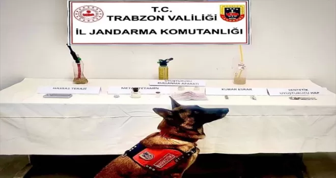 Trabzon’daki uyuşturucu operasyonunda 2 kişi yakalandı
