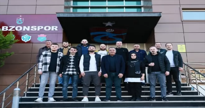 Trabzon İşitme Engelliler Spor Kulübü yöneticilerinden Trabzonspor’a ziyaret
