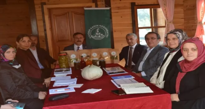 Trabzon Tarım ve Orman Müdürü Kaplan’dan ÇAYDER Kadın Kooperatifi’ne ziyaret