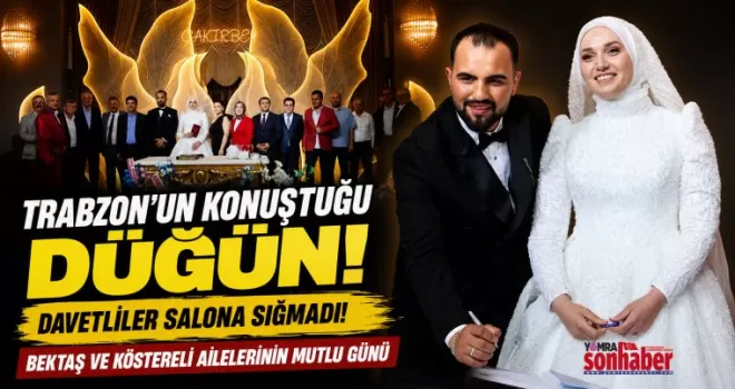 Trabzon’un Konuştuğu Düğün! 