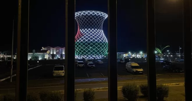 Trabzon ve Rize’de İsrail’in Gazze’deki hastaneye saldırısı protesto edildi