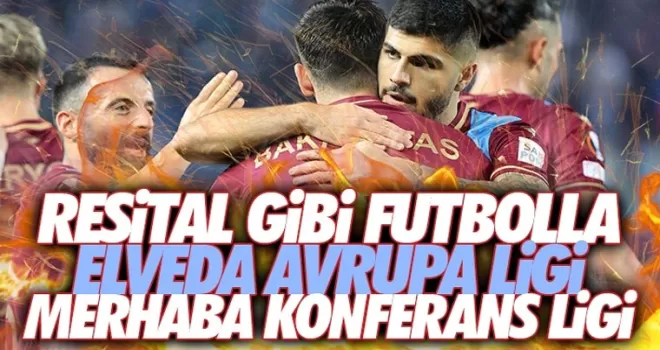 Trabzonspor 1 - Ferencvaros 0 (MAÇ SONUCU)