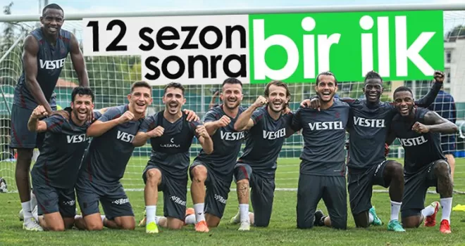 Trabzonspor 12 sezon sonra ilki başardı