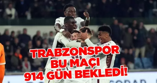 Trabzonspor 914 Gün Sonra Geri Dönüşle Kazandı