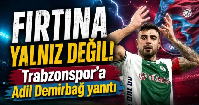 Trabzonspor’a Adil Demirbağ yanıtı