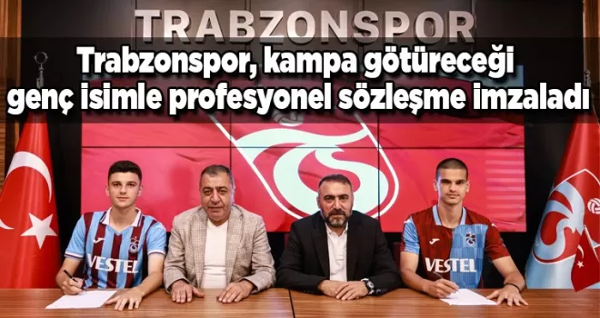 Trabzonspor Abdurrahman Bayram ve Salih Malkoçoğlu ile sözleşme imzaladı!