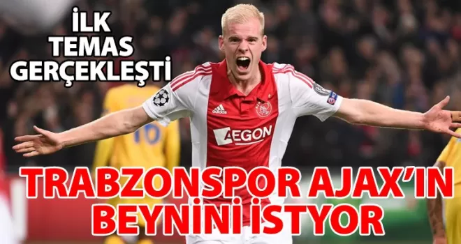 Trabzonspor Ajax’ın beynini istiyor...