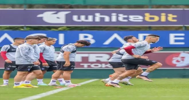 Trabzonspor, Alanyaspor maçı hazırlıklarına başladı