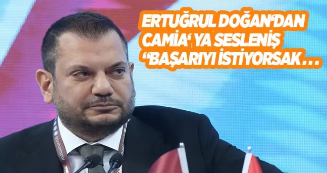 Trabzonspor Başkanı Ertuğrul Doğan’dan camiaya mesaj var!