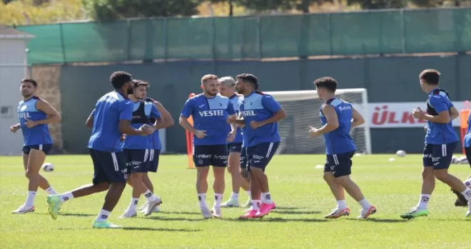 Trabzonspor, Beşiktaş maçı hazırlıklarını sürdürdü